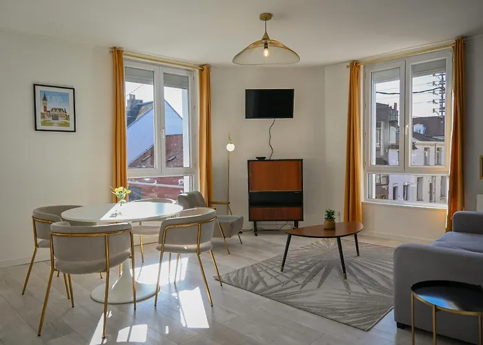 Chic 2-4 Personnes Centre Apartman Calais