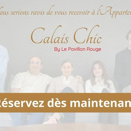 Chic 2-4 Personnes Centre Appartement Calais