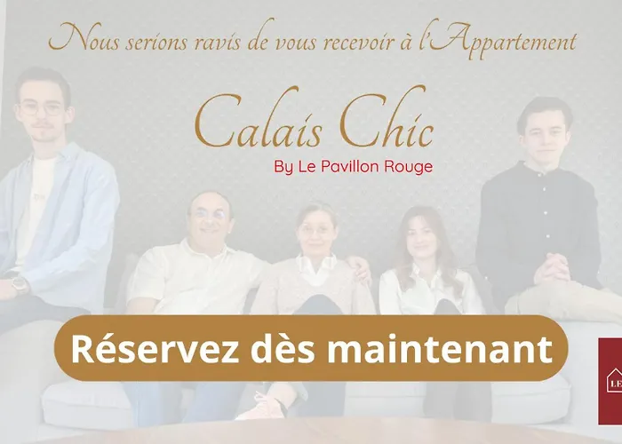 Chic 2-4 Personnes Centre Apartment Calais